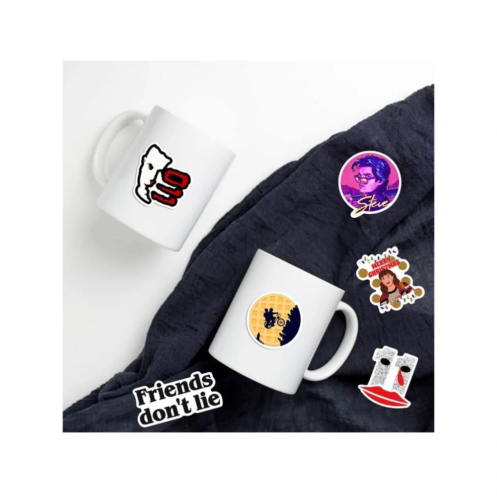 Stranger Things 42 Stickers - Picture 5 of 9